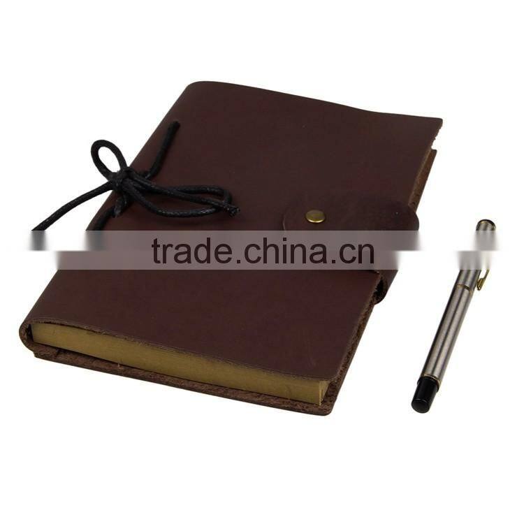 Wholesale Handmade Leather Journal Notebook Cover with String