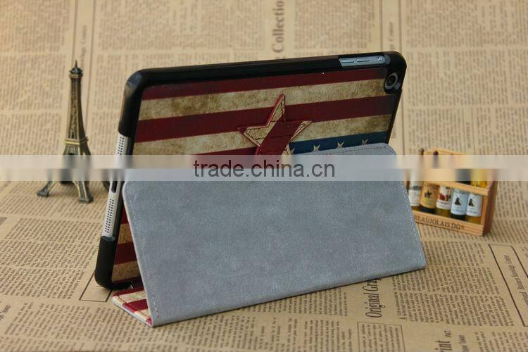 For ipad mini leather Customized Print Cover