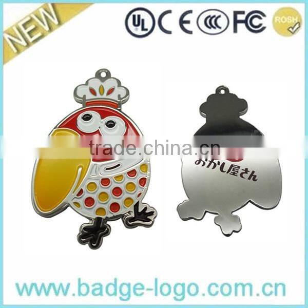 Printable Aluminum Dog Tag with Colorful Silencer