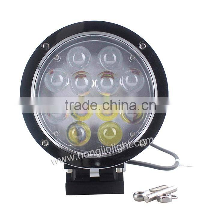 Super bright 8inch 60w Crees led working light for 4WD 12v off road spot light