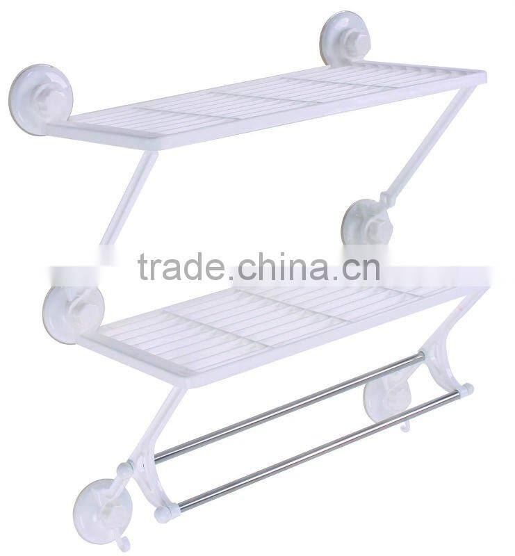 plastic bathroom shelf