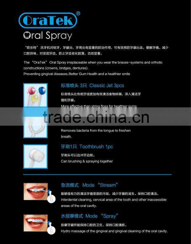 Dental Cordless Water Jet Oral Irrigator Portable Dental Water Jet