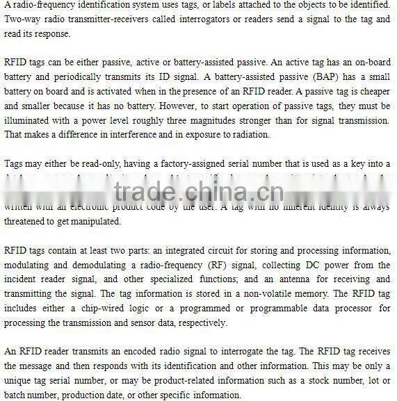 inductor coil in RFID,Tag,e-Tag with competitive price