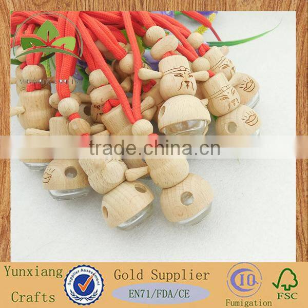 wood car air freshner hanging