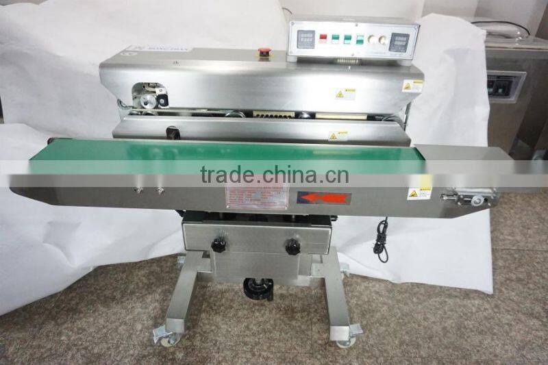 DBF-1000G continuous sealing machine with gas
