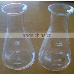 Conical flask with spout in lab