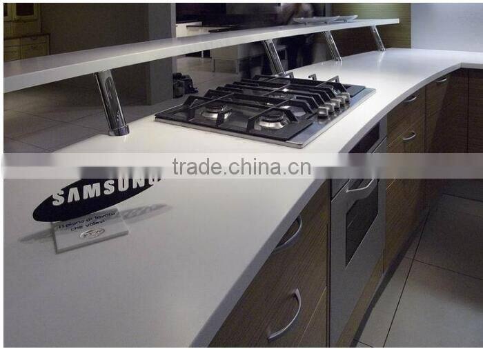 Artificial solid surface kitchen countertop , kitchen island countertop, bench top
