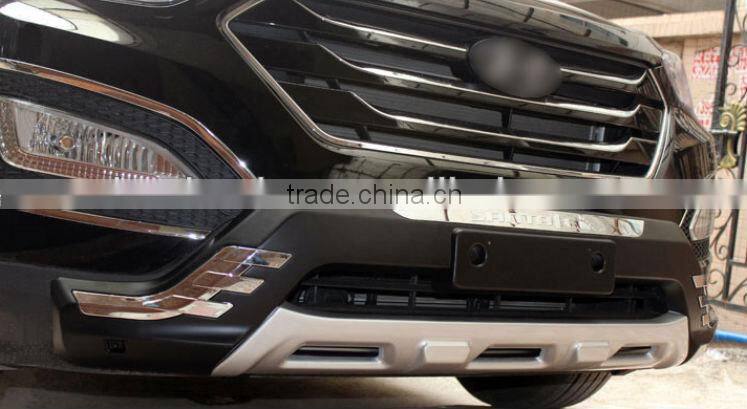 2013 SANTAFE IX45 front and rear bumper guard A style