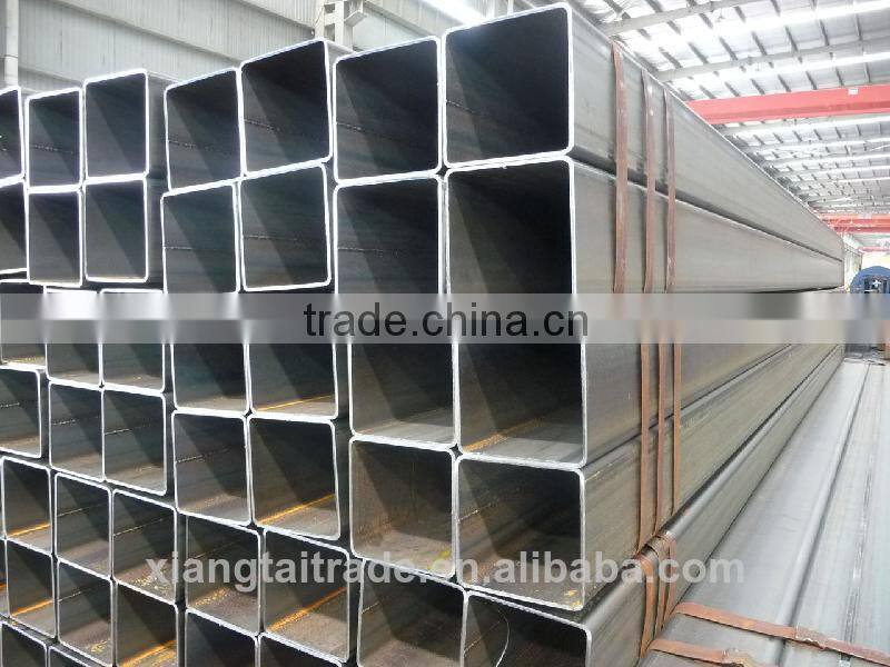 BS1387,ASTM A53 galvanized square tube with the MOQ 10 tons