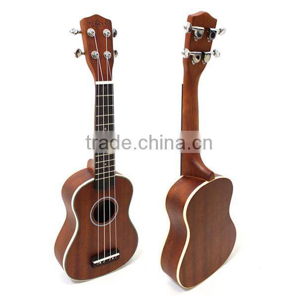 21 inch professional sapele wood soprano ukulele ukelele