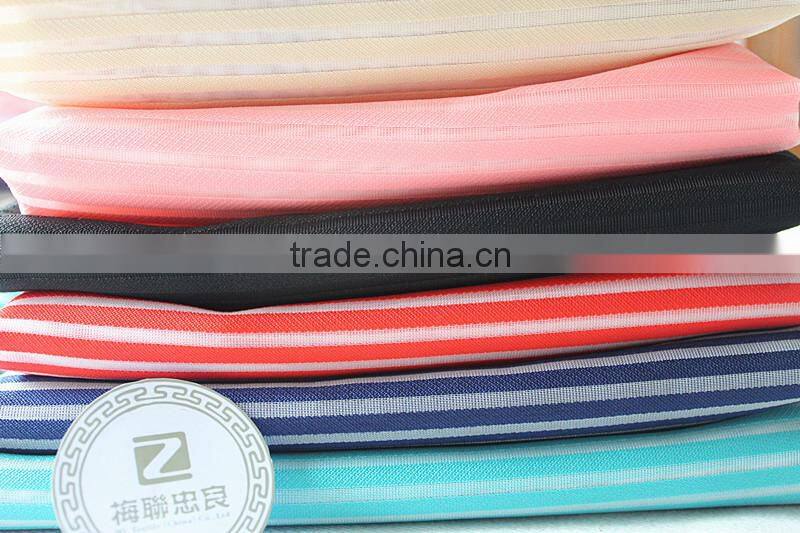 Horizontal stripe tulle lace fabric jacquard hot sale