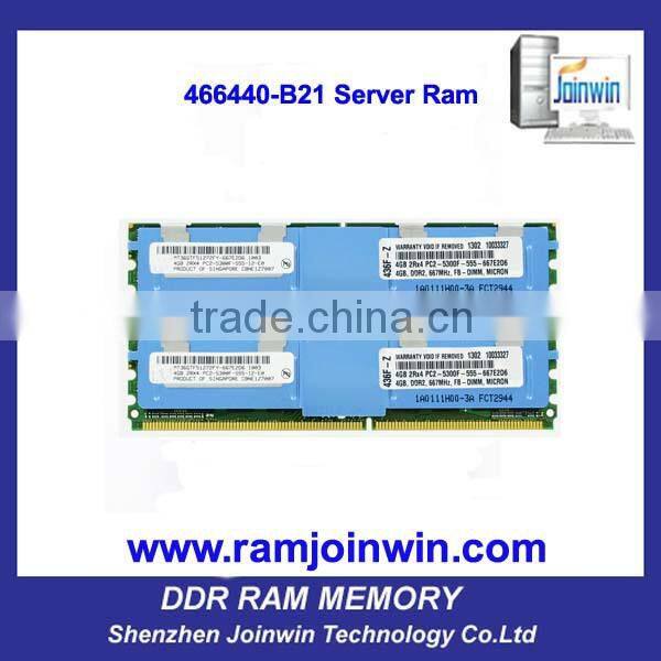 466440-B21 ecc reg tested ddr2 8gb server ram price