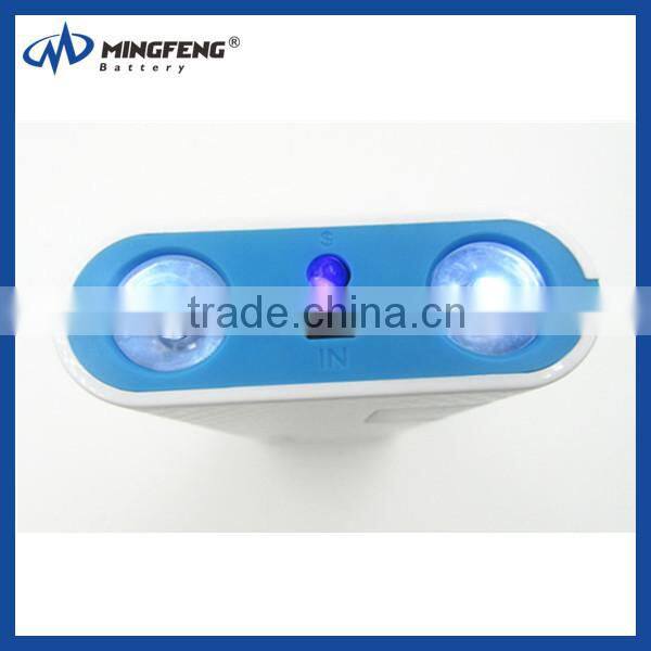 crazy selling power bank with three usb ports real capacity 8000mah For iPhone