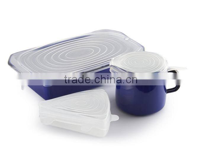 Multi Size Reusable Silicone Lids Food and Bowl Covers