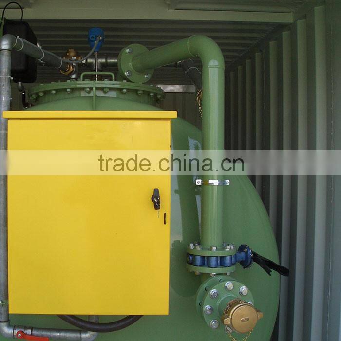 high quality 20feet and 40feet containerized mobile fuel staion with low price