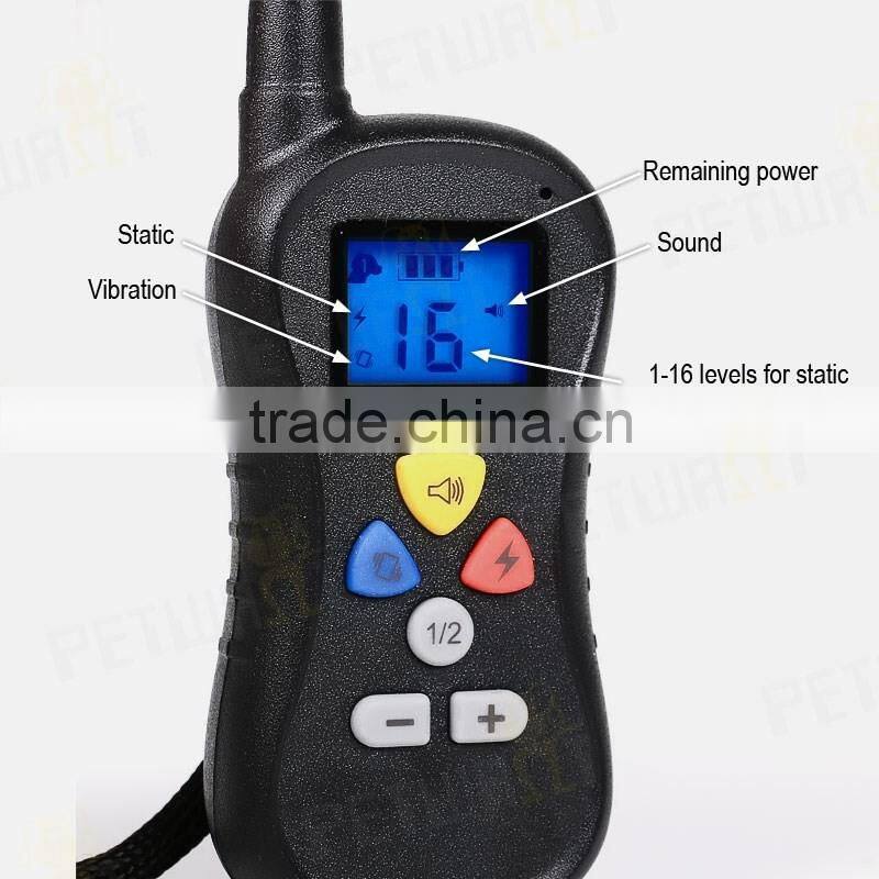 500m Remote Electronical Vibration Bark Collar