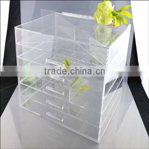 Hot selling lucite desktop acrylic magnetic photo frame