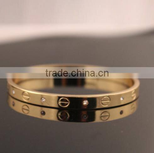 fashion stainless steel love fashion bangle