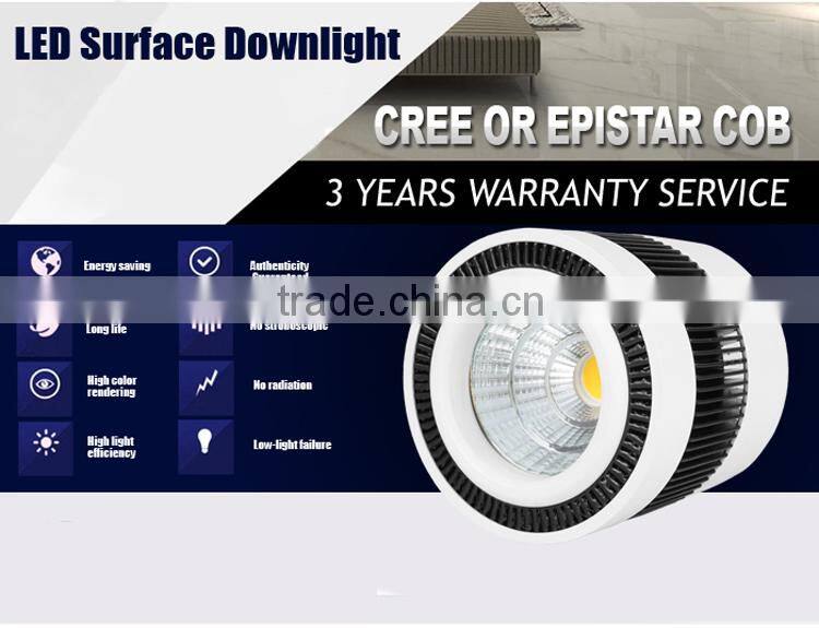 Surface mounted led downlight for restaurant Gallery Lobby