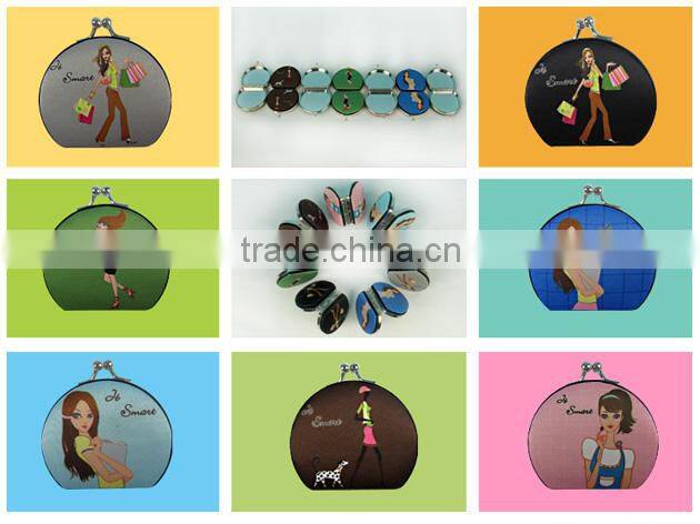 custom print compact mirror sublimation printing