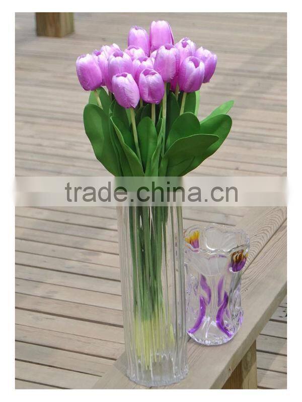 Modern decorative artificial tulip flower,tulip flowers for decoration