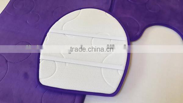 lz-302.1 2014 100% polyester latest new anti-slip memory form bath mat