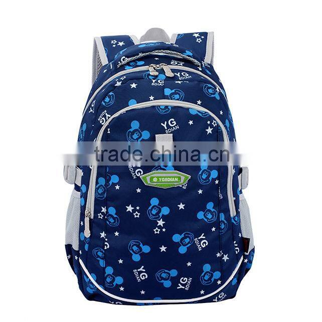 2015 School Bag Printing School Bag Manufacturer