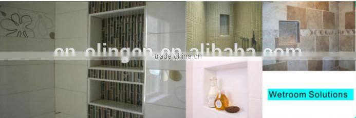 XPS ready to tile recessed shower niche