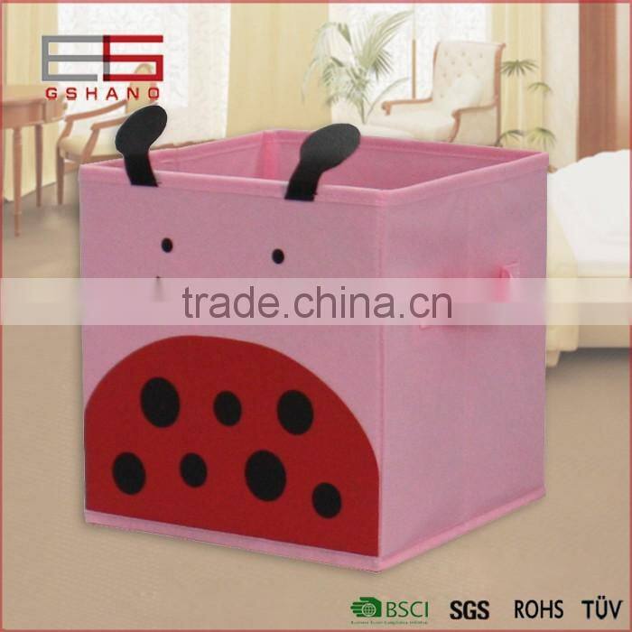 Furniture foldable nonwoven promotional kids storage
