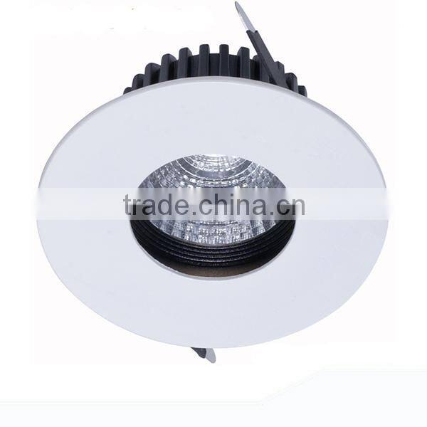 Aluminum alloy die casting downlight led cob downlight 5w 7w YC-W04-304C5