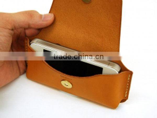 Customized hot sale leather waterproof phone case