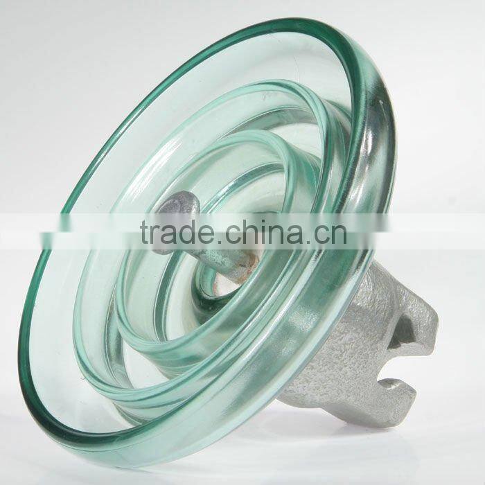 High quality toughened glass disc insulator