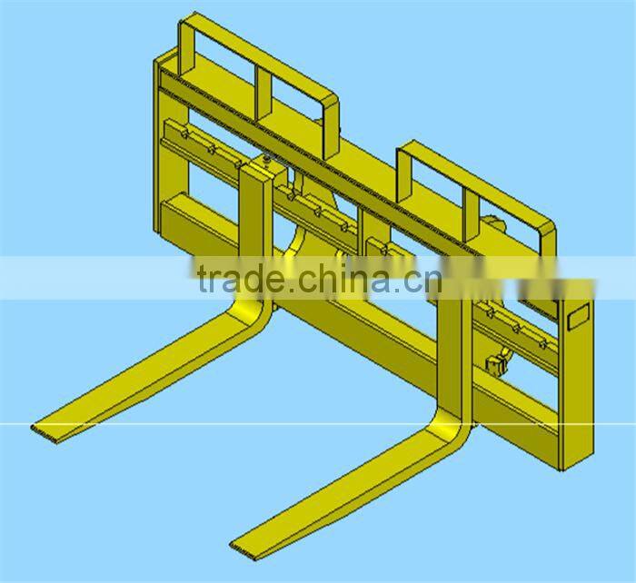 OEM Wheel Loader Optional Equipment Pallet Fork (1250*2400mm) For SDLG LG956L Wheel Loader