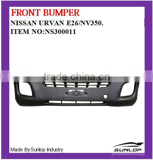 new products auto spare parts front bumper NS300011 for NS Urvan E26/ NV350