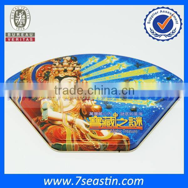 high quality novelty tin box for milk butter cookies packaging from Dongguan manufacturer