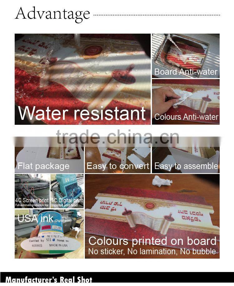 Fruit and vegetable display stand/shop shelf display cosmetic