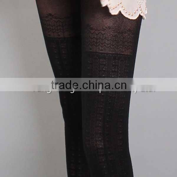 Taiwan Factory Ladies Fashion Black Tights