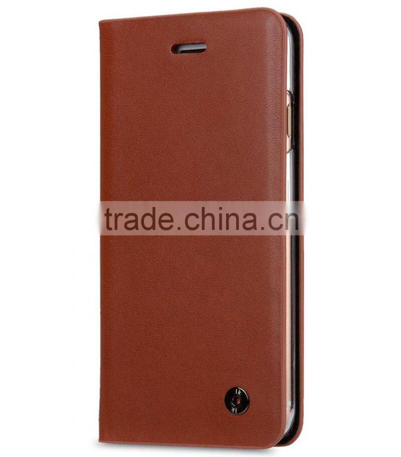 2016 Brown MOBILE PHONE Case for iPhone 7, Premium Leather Case for Apple iPhone 7 (4.7")