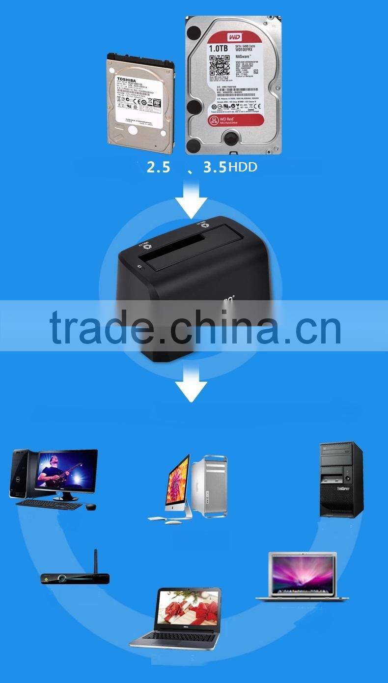 2.5''&3.5" HDD docking station 4TB HDD docking