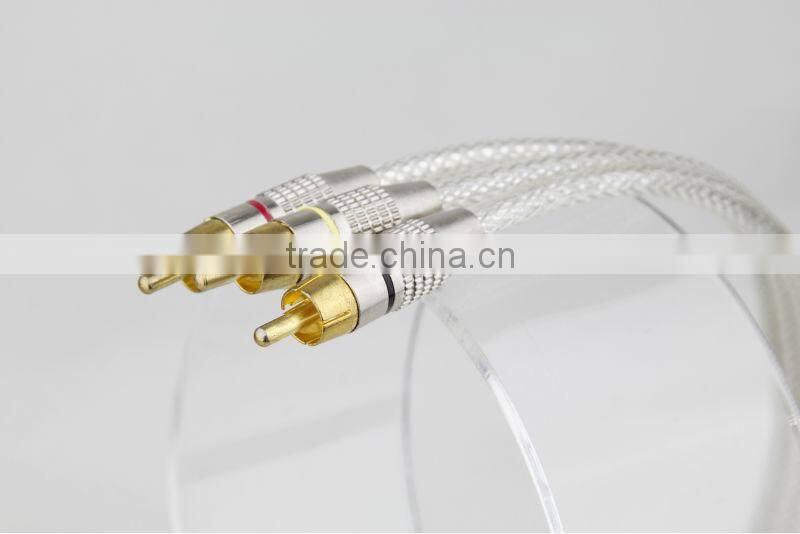 High Quality and High Speed Audio & Video Nylon Braid Cable