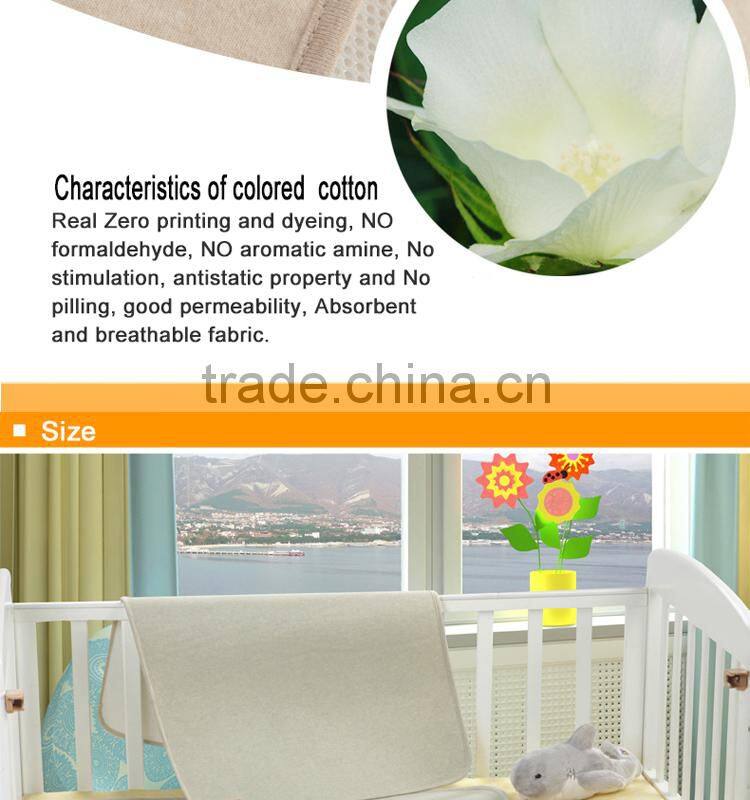 colored cotton tpu 3D water-proof baby changing pads mat