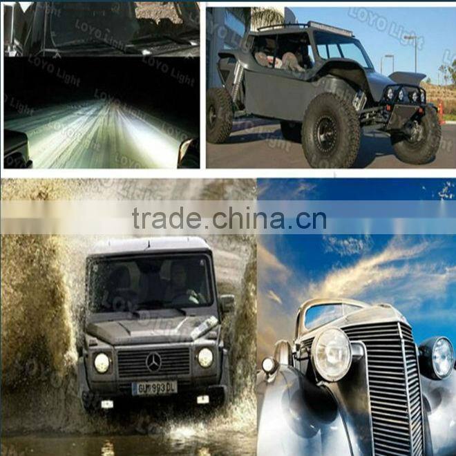 Double row 4inch 18w 4X4 offroad led light bar