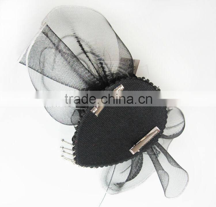 MYLOVE fashion headwear party Feather Flower Veil Fascinator MLGM043