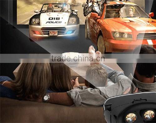 100% Original VR SHINECON Virtual Reality 3D Glasses Helmet VR BOX Movie for Samsung 4.7~6 inch Smartphone+Wireless Gamepad 1.0