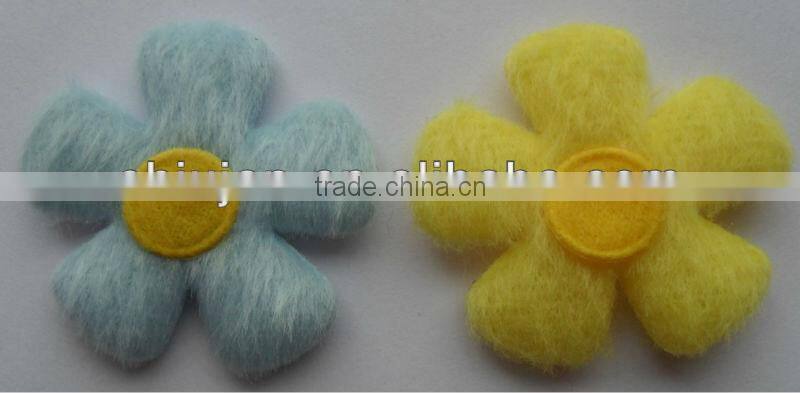 excellent embossed patch/mould-cut embossed garments applique/low price embossed decorations