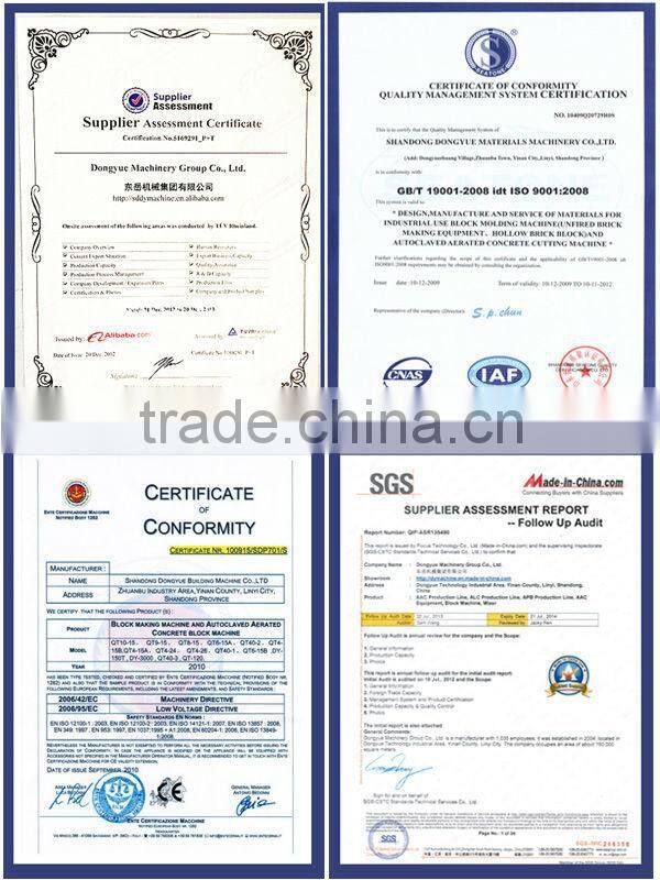 QT40-3C factory hollow block equipment for sale