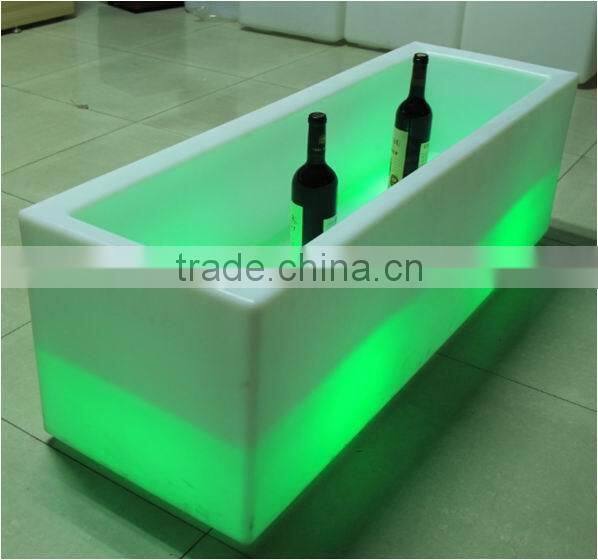 Remote Control Flashing Illuminated Ice Bucket Large Beer Buckets For Parties