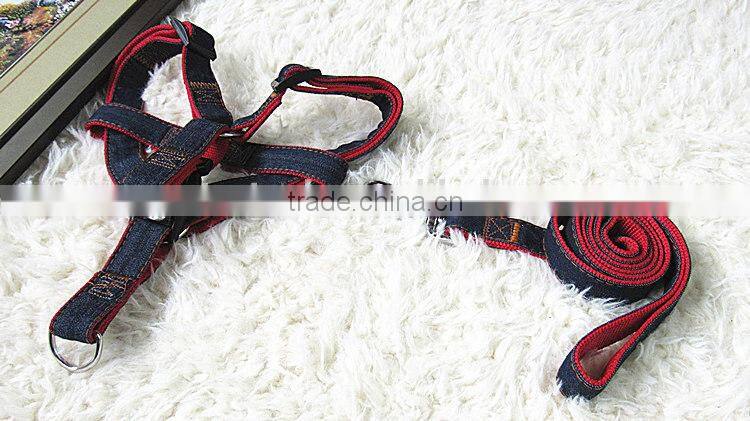 Branded Cheap Bulk Pet Supplies L Denim Pet Leashes