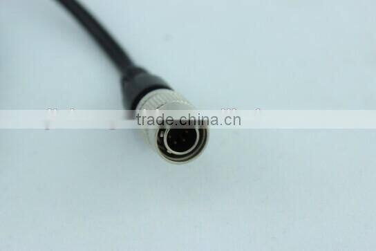 Data cable connects Pentax Total Station with HP/PDA