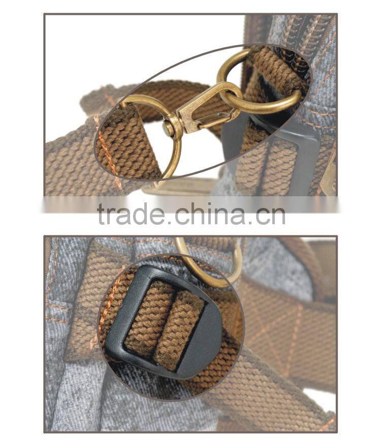 Old Fashion Men's Shoulder Bag Running Waist Bags in Canvas